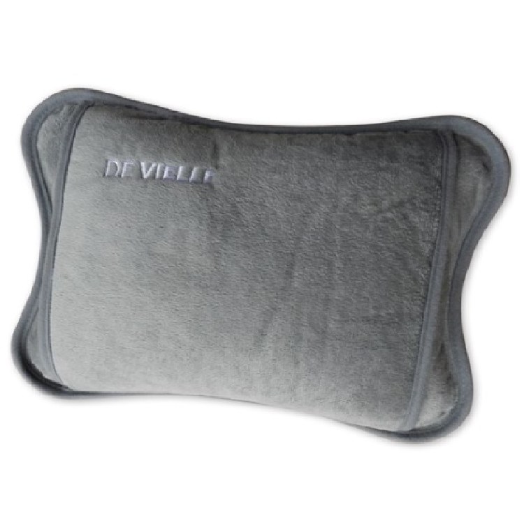 DE VIELLE RECHARGEABLE HOT WATER BOTTLE GREY