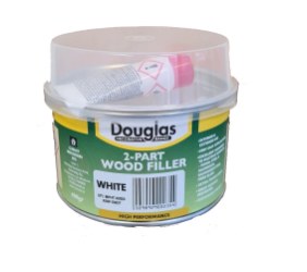 DOUGLAS 2 PART WOOD FILLER - WHITE - 400G