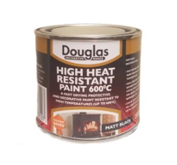 DOUGLAS HIGH HEAT RESISTANT PAINT -BLACK