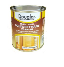 DOUGLAS POLYURETHANE CLEAR SATIN VARNISH 500ML