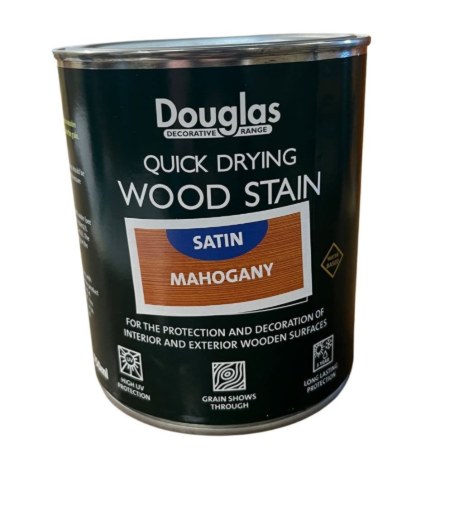DOUGLAS QUICK DRY WOOD STAIN 700ML - MAHOGANY