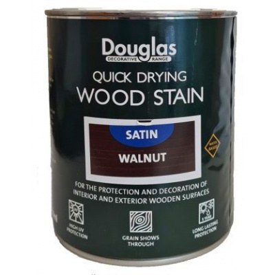 DOUGLAS EXTERIOR WOOD STAIN 750ML WALNUT