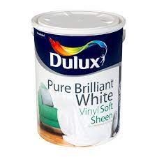 DULUX SOFT SHEEN PURE BRILLIANT WHITE 5L