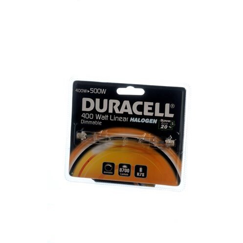 DURACELL 400W ECO HALOGEN LINEAR CARD 1 (REPLACEMENT FOR ENERGIZER)