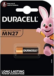 DURACELL BATTERY MN27 CARD