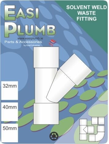 EASIPLUMB 32MMX45 DEGREE TEE