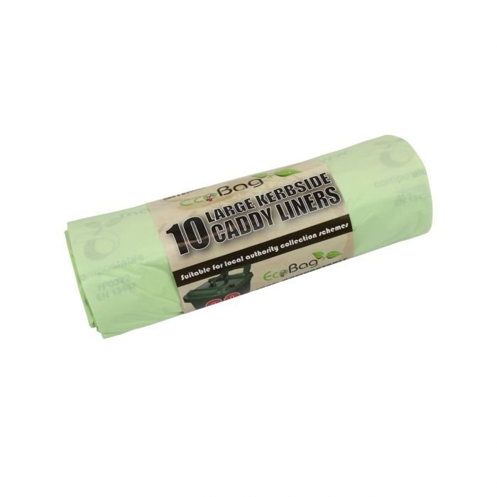 ECOBAG 10 X 30 LTR COMPOSTABLE CADDY LINERS