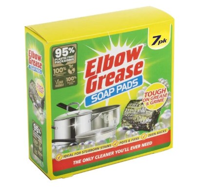 ELBOW GREASE SOAP PADS 7PACK