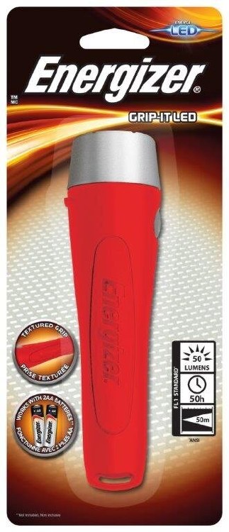 ENERGIZER 2 x AA GRIP IT LED TORCH