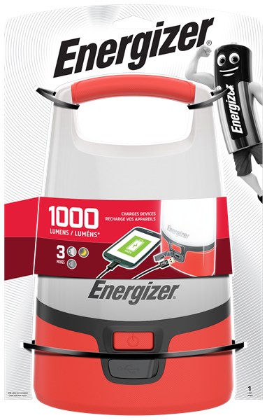 ENERGIZER 4D LED CAMPING LANTERN &amp; POWER BANK USB PORT