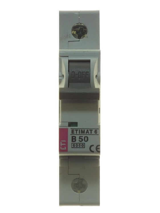 ETI 50 AMP MINIATURE CIRCUIT BREAKER SWITCH