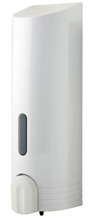 EUROSHOWERS TALL WHITE SINGLE DISPENSER