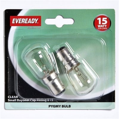 EVEREADY CLEAR PYGMY LAMP SBC 15W