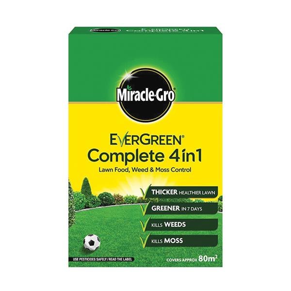 MIRACLE GRO EVERGREEN COMPLETE 4 IN 1 FEED 80M2
