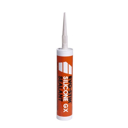 EVO-STIK GX ORANGE TUBE SILICONE GREY