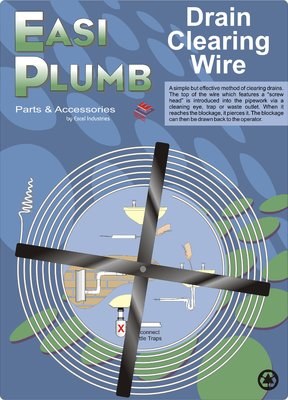 EASI PLUMB 15FT DRAIN WIRE