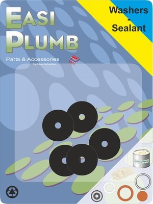 EASI PLUMB 5 PIECE 3/8" FLAT TAP WASHER