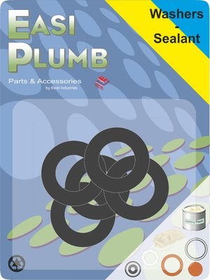 EASI PLUMB 5PIECE SPARE APPLIANCE HOSE WASHERS