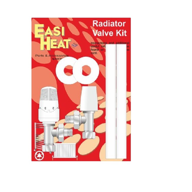 EASI PLUMB ANGLE PATTERN THERMOSTATIC RADIATOR VALVE KIT