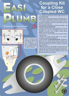 EASI PLUMB CLOSE COUPLING PLATE &amp; WASHER SET