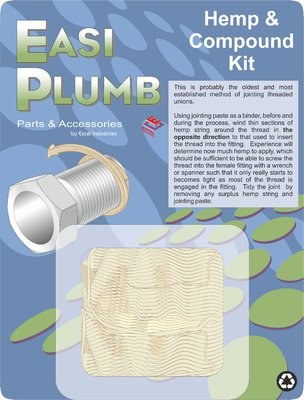 EASIPLUMB HEMP AND COMPOUND KIT