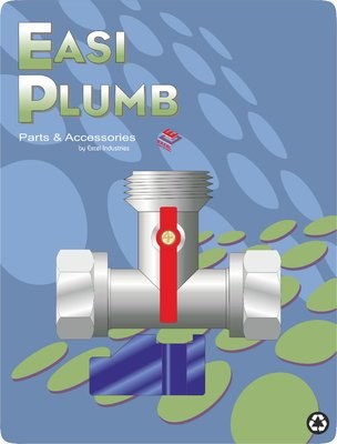 EASI PLUMB SINGLE TEE PATTERN APPLIANCE VALVE