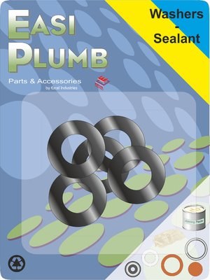 EASI PLUMB 5 PIECE SPARE SHOWER HOSE WASHERS