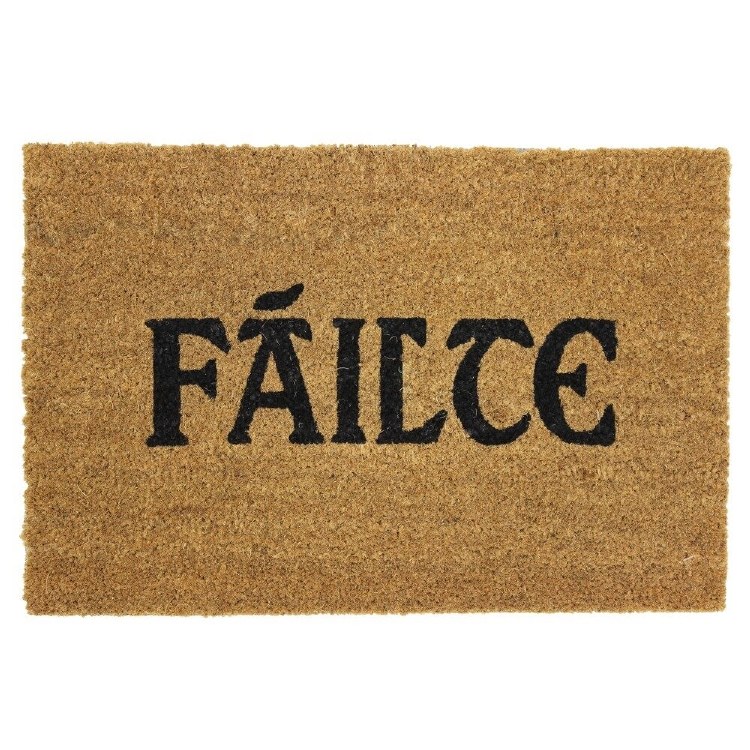 FAILTE COIR MAT 35 X 60 CM FRONT DOOR MAT