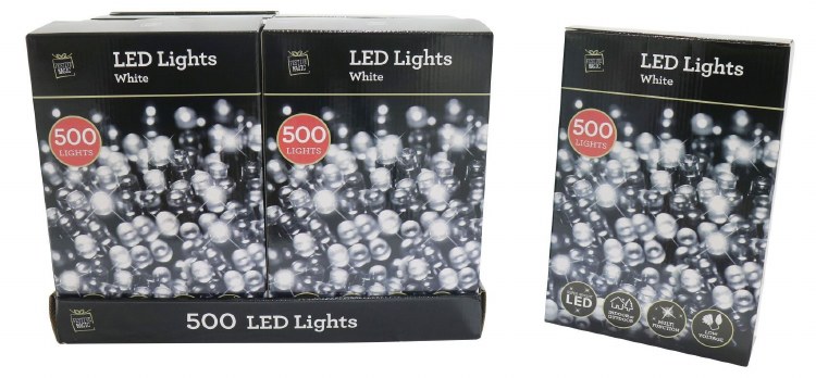 FESTIVE MAGIC 500 WHITE LED LIGHTS