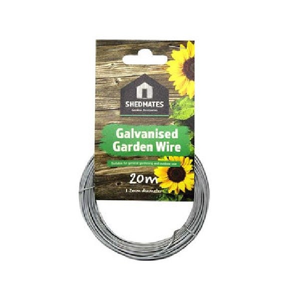 GSW103 SHEDMATE 20MT X 1.2MM GALVINISED GARDEN WIRE