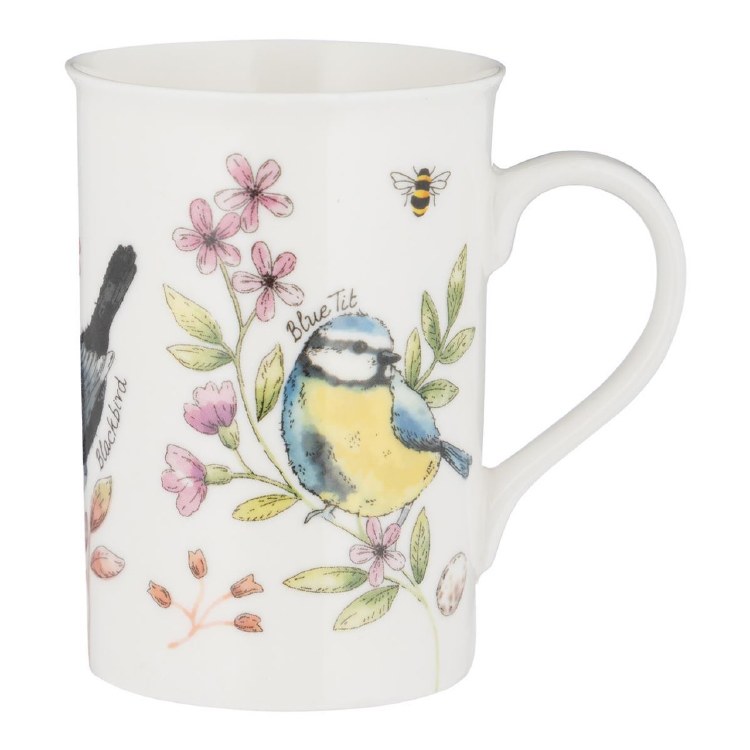 GARDEN BIRDS HONEYSUCKLE MUG 300ML