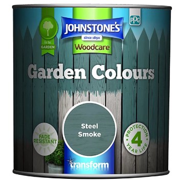 JOHNSTONES GARDEN COLOURS STEEL SMOKE 2.5L