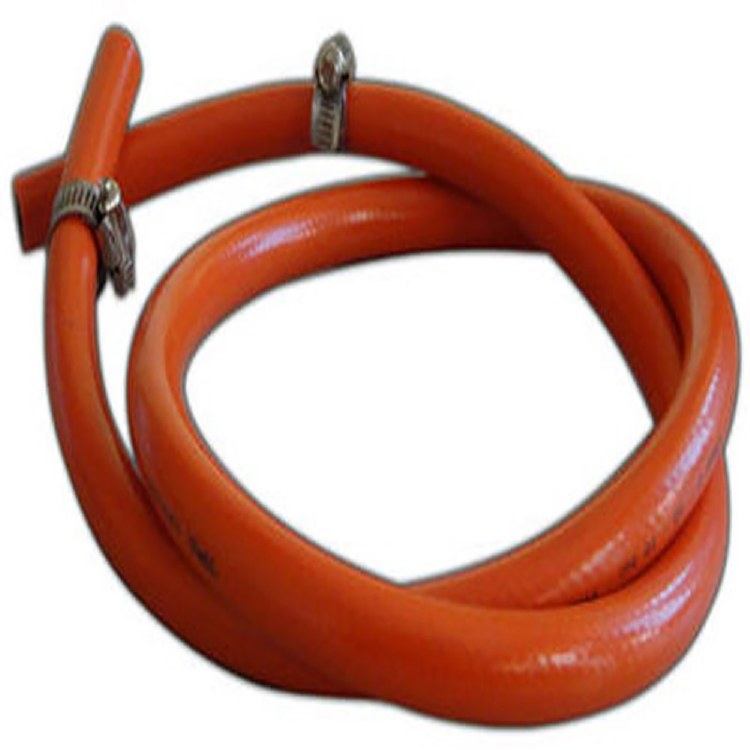 Easi Plumb 1.2Mtr Length Orange Rubber Gas Hose (BS3212)