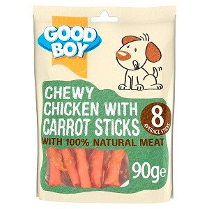 GOODBOY CHICKEN &amp; CARROT STICK 90G