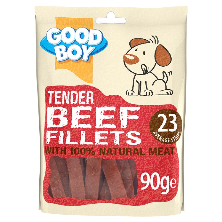 GOODBOY BEEF FILLETS 90G