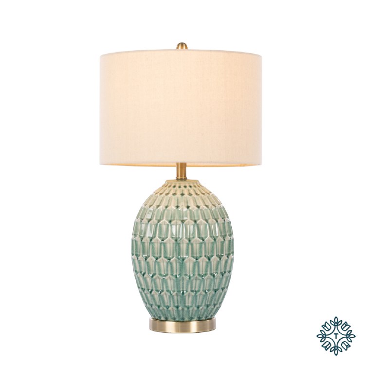 TARA LANE GEMMA CERAMIC LAMP NATURAL