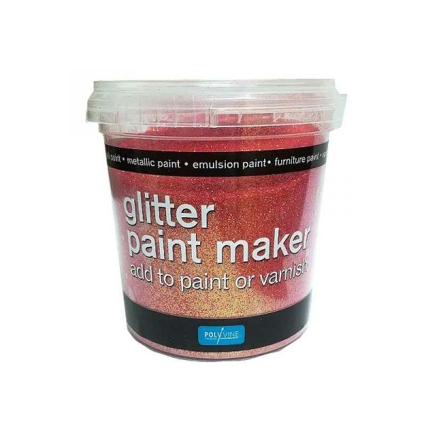 GLITTER PAINT MAKER PINK 75GR