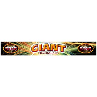 TEN INCH GIANT SPARKLERS