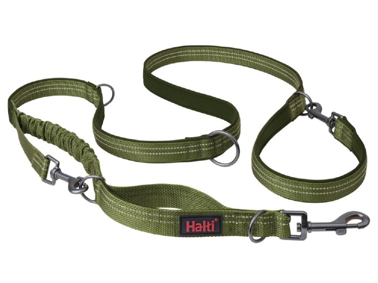 HALTI ANATOMY MULTI LEAD GREEN LARGE