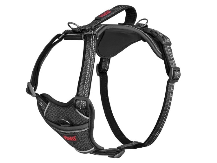 HALTI ANATOMY HARNESS GREY MEDIUM