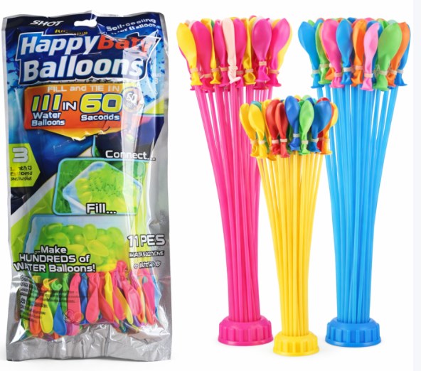 HAPPY BABY WATER BALLOONS - AUTOFILL 111PACK
