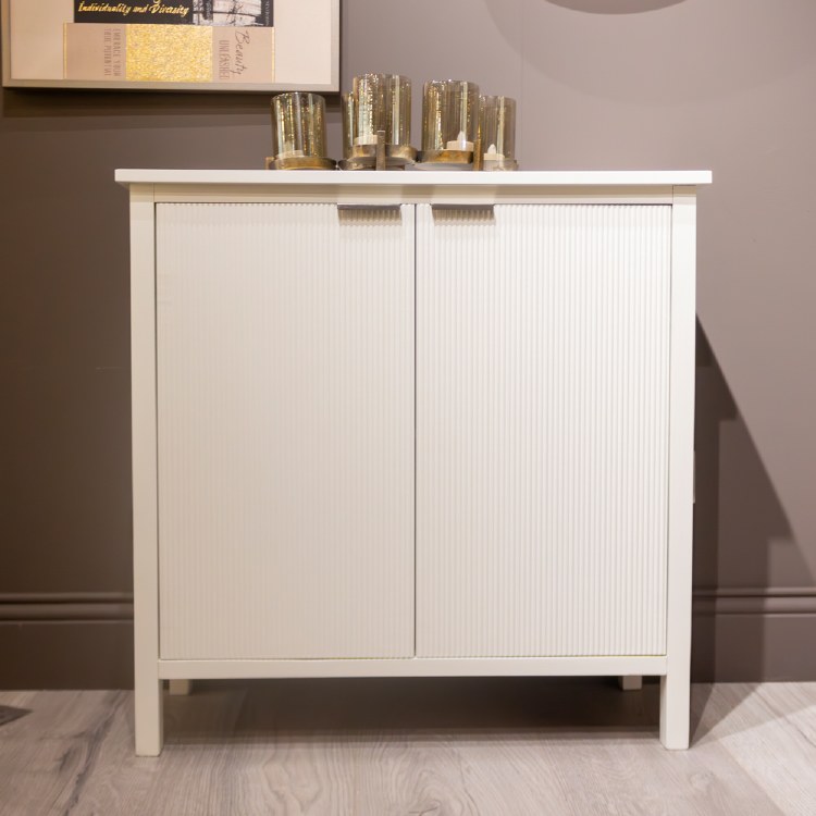 HARRISON 2  DOOR CABINET - WHITE
