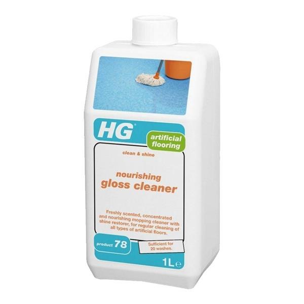 HG ARTIFICIAL FLOORING NOURISHING GLOSS CLEANER