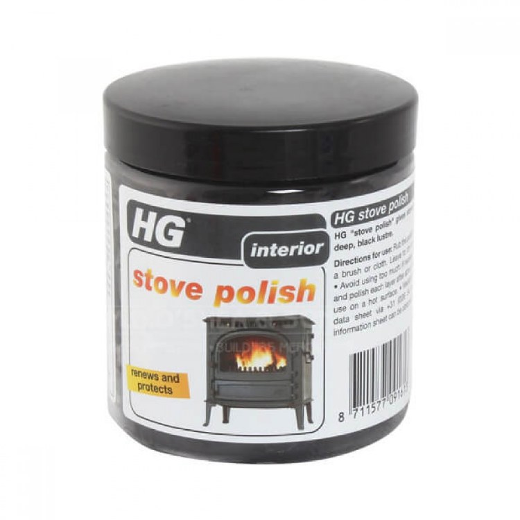 HG BLACK STOVE POLISH 250 ML