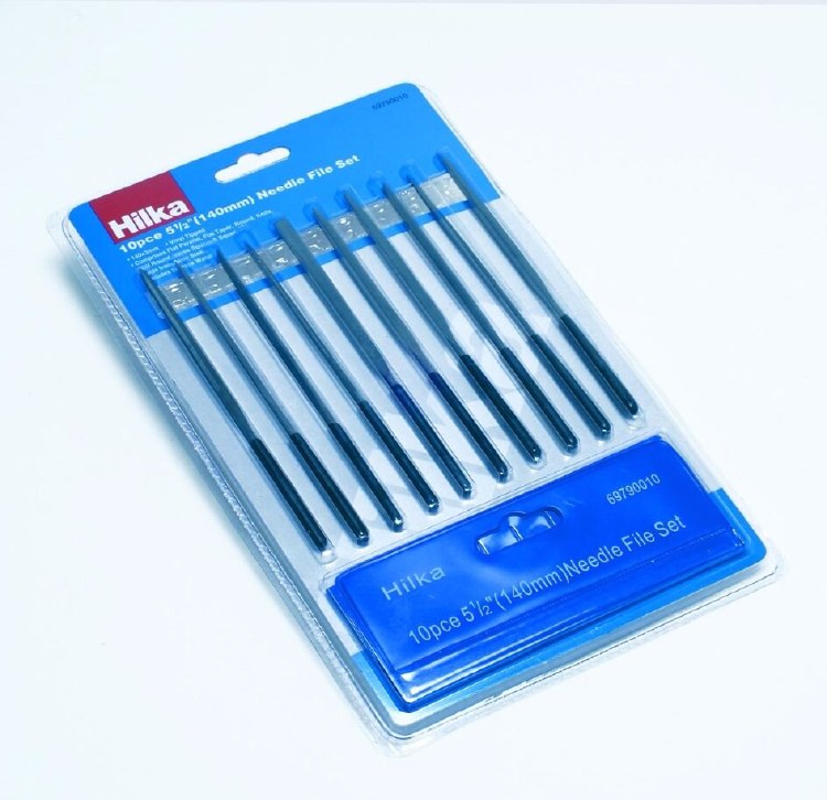 HILKA 10  PIECE NEEDLE FILE SET