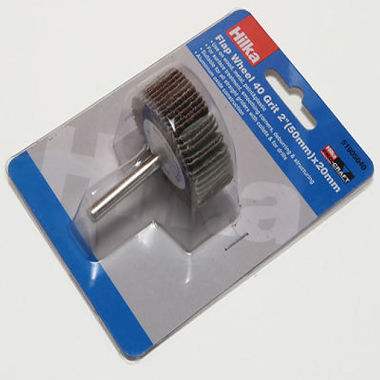 HILKA 40 GRIT 50X20MM FLAP WHEEL