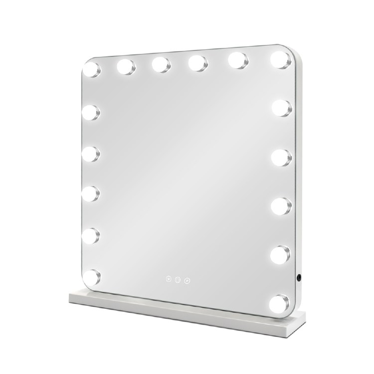TARA LANE HOLLYWOOD WHITE MIRROR 58CM