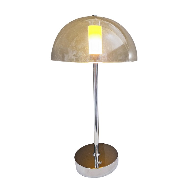 JADA USB RECHARGEABLE LAMP SILVER