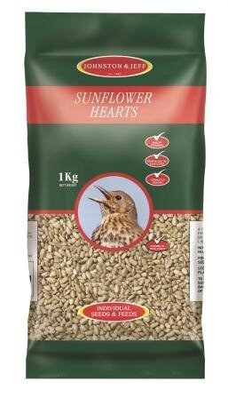 JOHNSTON &amp; JEFF SUNFLOWER HEARTS 1KG