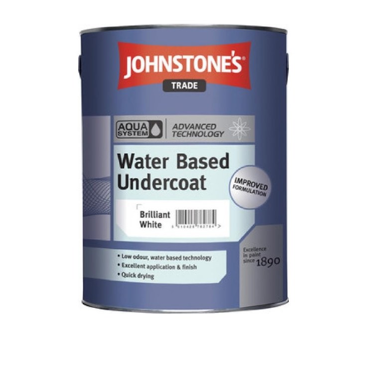 JOHNSTONES AQUA UNDERCOAT -  WHITE 5L